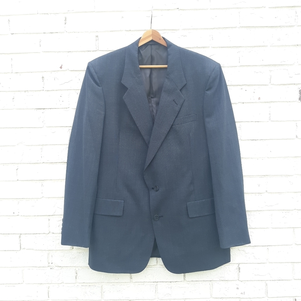 Christian Dior Sport Coat 2 Button Blue/Gray